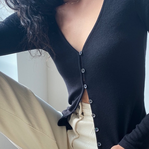 Aritiza Wilfred Free Mckinley Longsleeve Mauve - Picture 5 of 12